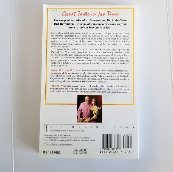 Dr. Akins Quick and Easy Cookbook, Low Carb & Keto friendly, FINAL PRICE! - Picture 3 of 9